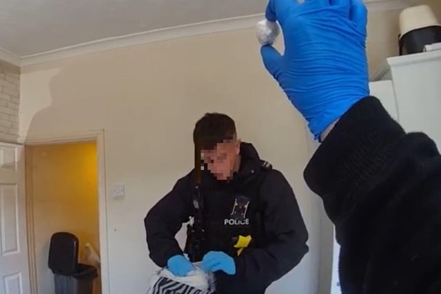Man arrest after police raid Derbyshire house as drugs and cash seized