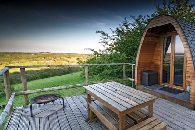 The luxurious glamping pods available to book at Mulino Pods.