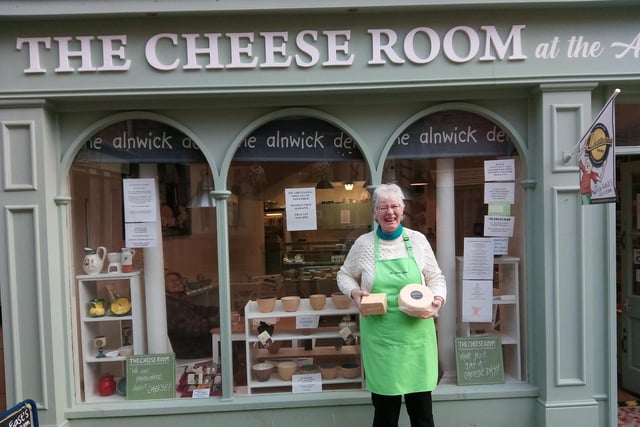 The Cheese Room at The Alnwick Deli on Paikes Street is open.