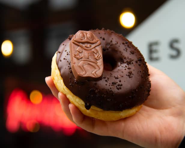 Trendsetting bakery Doughnotts is leapfrogging the competition by launching a 10p doughnut based on the ever-popular Freddo chocolate bar.
