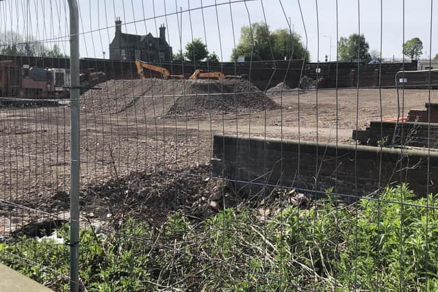 Land near Chesterfield railway station for which a feasibility study has been prepared which includes proposals for a multi-storey car park, an hotel, residential accommodation and retail units.