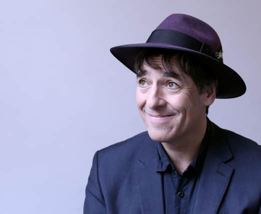 Mark Steel performs at Derby Theatre on February 4, 2023.