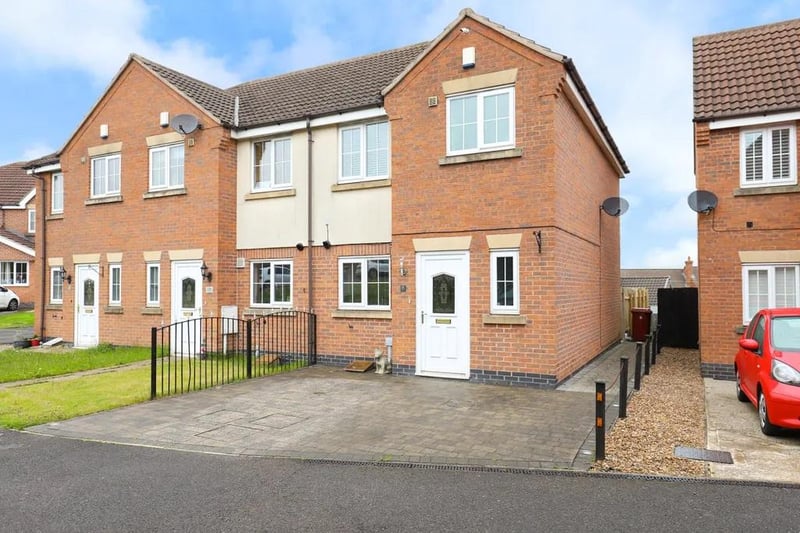 This three-bedroom townhouse is on the market for a guide price of £160,000 with Redbrik Estate Agents.