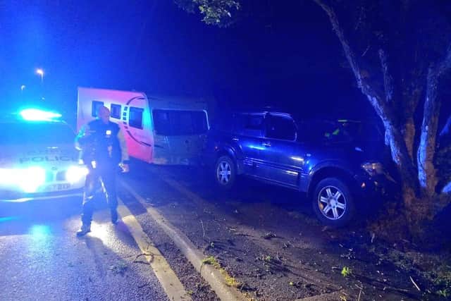 The driver of the stolen car managed to escape police in Clowne