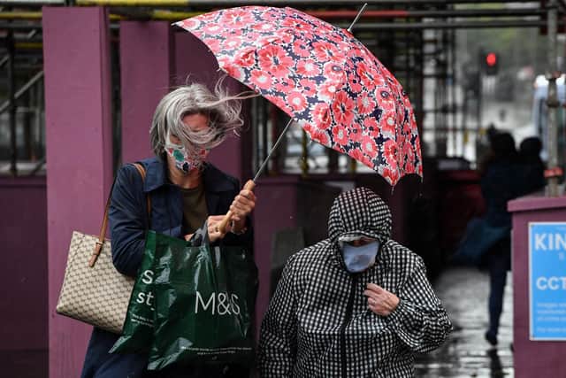 Windy weather is set to hit Chesterfield later this week. (Photo by ANDY BUCHANAN/AFP via Getty Images)