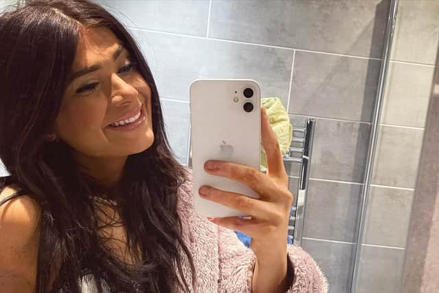 Losing weight gave Kayleigh the confidence to start posting videos on Tik Tok where she has amassed 90,000 followers and more than 24 million views in six months