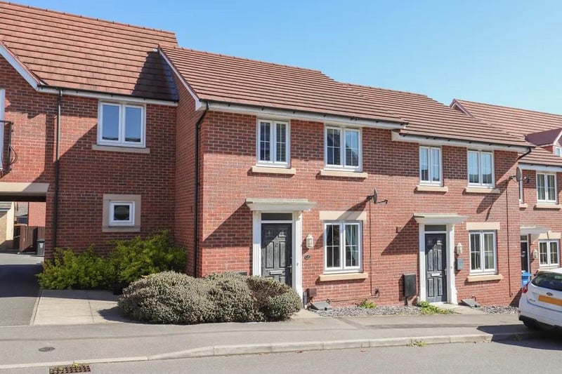Offers in the region of £170,000 are invited by Redbrik for this three-bedroom townhouse, complete with ensuite master bedroom.
