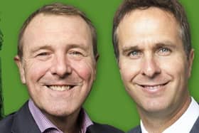 Phil Tufnell and Michael Vaughan will tour Test Match Special to Sheffield City Hall.