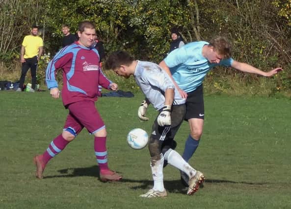 Clay Cross United were eight minutes away from a first win.