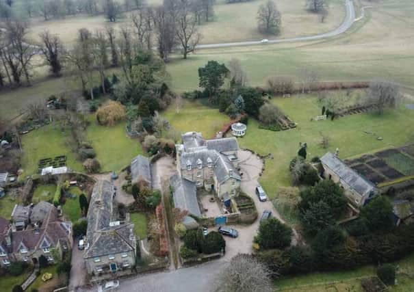 The substantial historic building, believed to date back to the 18th Century, was converted into two homes in the 1970s, and Deborah Cavendish, the mother of the current Duke of Devonshire, lived in one half until her death in 2014.