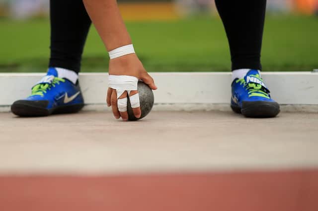 Chesterfield's youngsters took part in two virtual shot put competitions this month. Generic stock pic