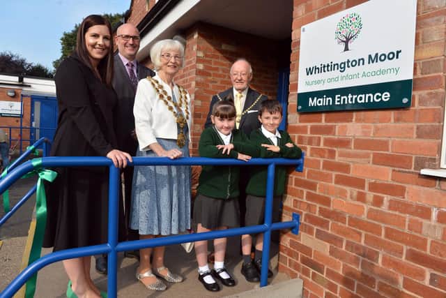 Whittington Moor Nursery and Infant academy took on its new name on September 2