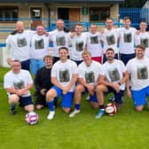 The match was contested between representatives of the North and South branches of the ambulance service at Matlock Town Fc’s Proctor Car’s stadium
