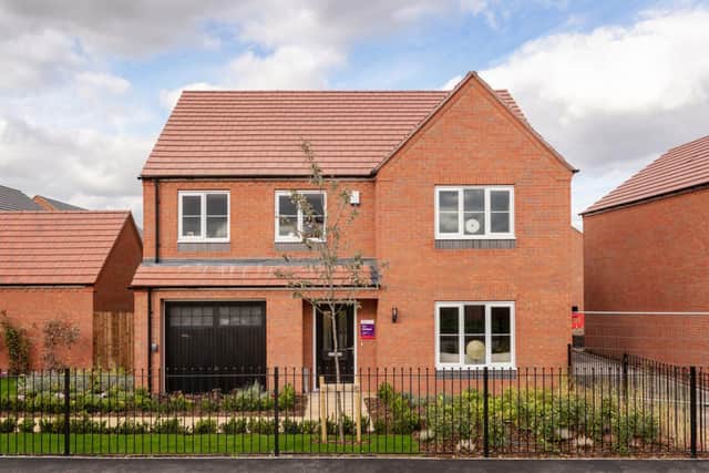 The Wortham house type, at Taylor Wimpey's Boundary Moor Gardens development, Sinfin