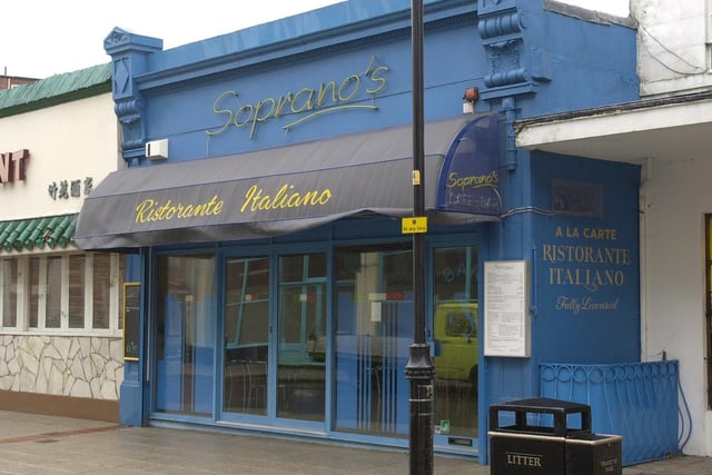 Soprano's in Palmerston Road looked very different in the 00s!