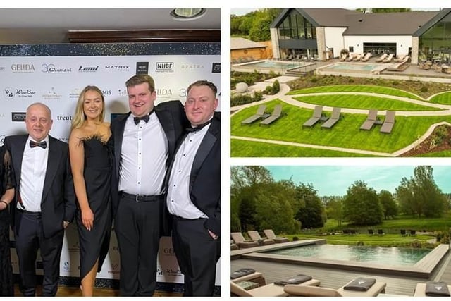 The event was attended by the Spa’s owners: Graham and Elaine Blunt, Spa Director Jemma Whitney, Restaurant Manager, Alex Mason, Sous Chef, Russell Brooker.