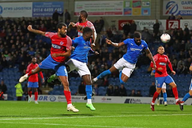 Chesterfield are back in league action against Bromley on Saturday.