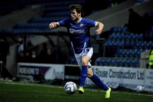 Alex Whittle joined York City after departing Chesterfield in the summer.