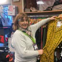 Marian Weighill, of Tapton, Chesterfield, has been volunteering at Ashgate's shop in Bolsover since 2009.