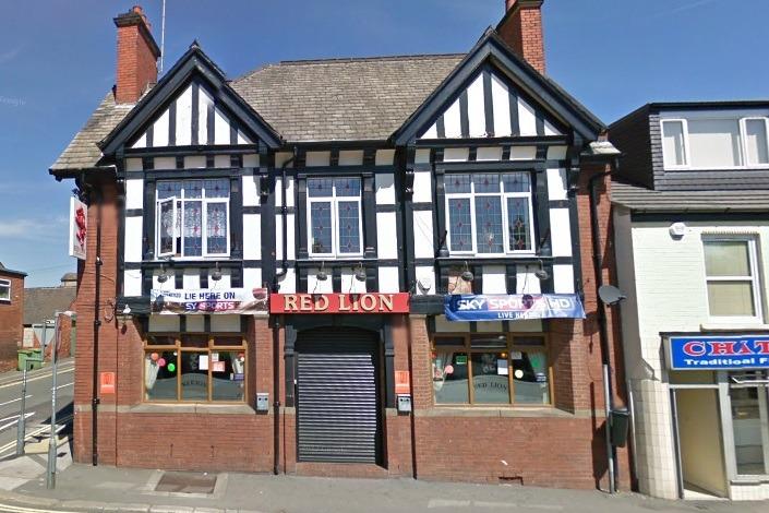 Next to the Prince was anonther boozer no longer with us, The Red Lion. Located on the corner of Barker Lane, the building is still a popular watering hole today after being the Crafty Dog and now known as Midpoint