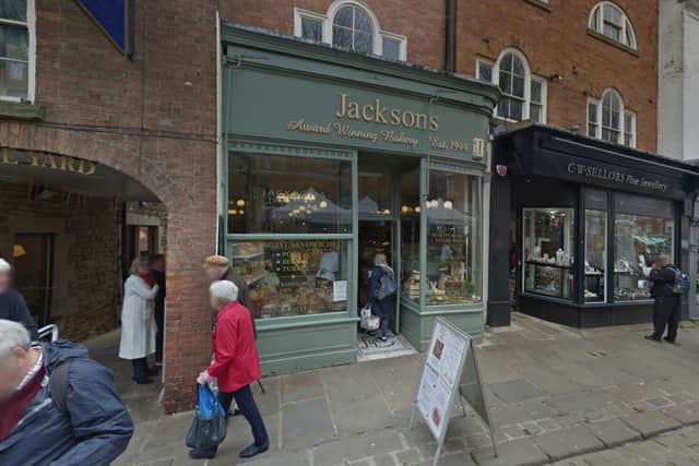 Jacksons' retail shop on Central Pavement in Chesterfield. (Image: Google)
