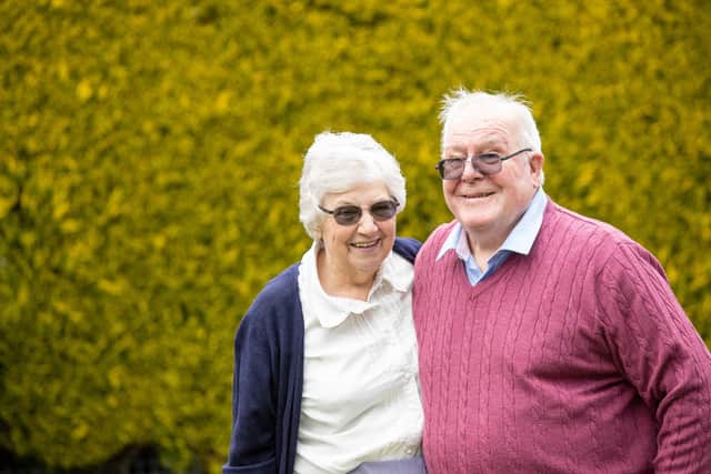 Penny and John Caunt have settled in Chesterfield after living in countless towns around England. Photo by ACJ Media/Alex Cantrill-Jones.