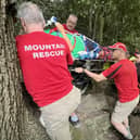 Derby Mountain Rescue Team received a donation of £2,500 from the Morrisons Foundation