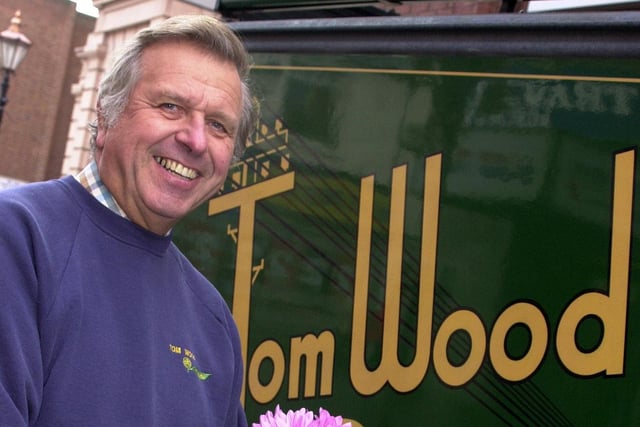 Florist Richard Wood, of Tom Wood Florists, Printing Office Street, Doncaster pictured in 2002