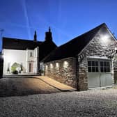 The four-bedroom house has an attached stone-built garage that could be converted into further accommodation.