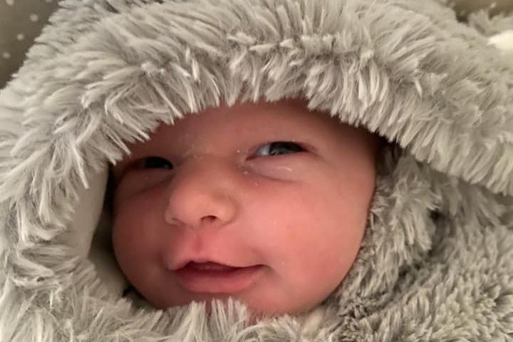 Emma Nayler, said: "Daisy Mae Nayler, 4 weeks old born 12th Jan 2021. Found lockdown quite challenging...trying to home school our other daughter while care for a newborn has not been fun."