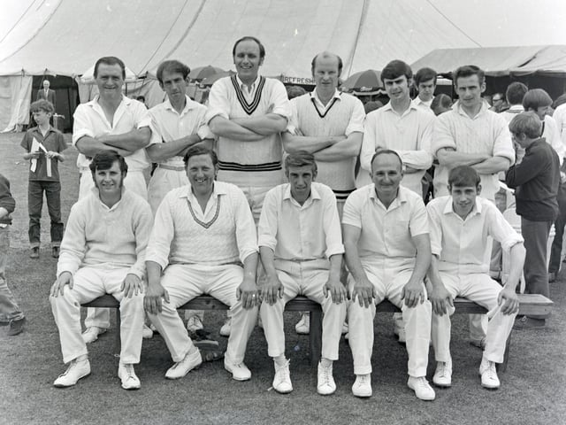 Langley Mill CC team photo, May 1970.
