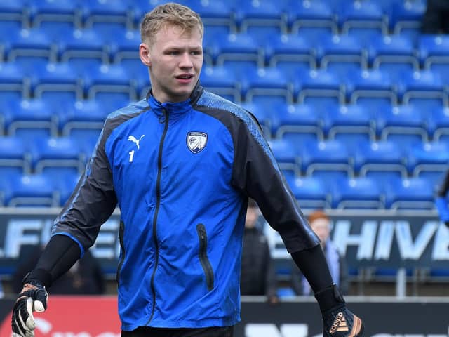 Former Chesterfield goalkeeper Aaron Ramsdale has been called up to England's Euro 2020 squad.