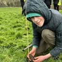 Lees Brook Academy pupils have planted trees in memory of Chris Hunter