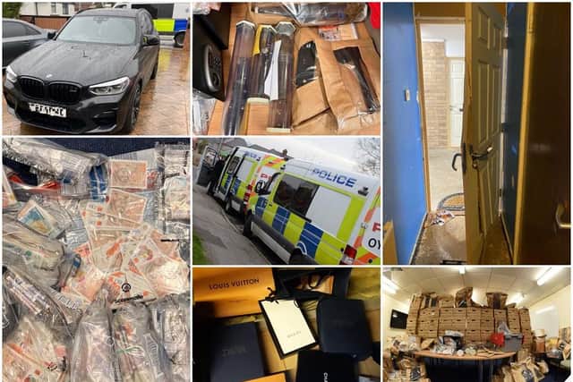 Thirty-six people have been charged with various offences, including conspiracy to supply heroin and cocaine and possession with intent to supply.