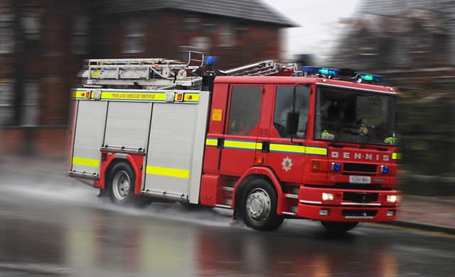 A Staveley firefighter was allegedly racially abused in Chesterfield.







.