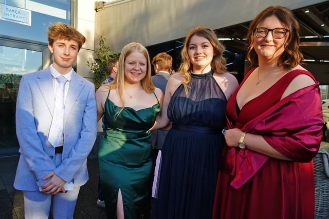 Connor Farrow, Ruby Higham, Maddie Allen and Charlie Taylor.