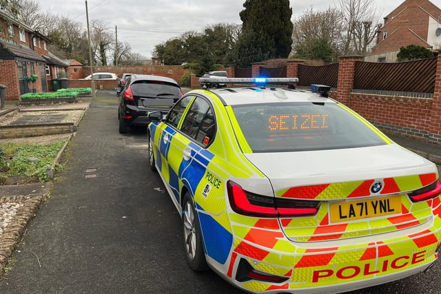 On February 5, the DRPU tweeted: “Shardlow - tries to evade police with the old quick right, quick left. Unfortunately for the driver of this Fiesta, his quick left was into a cul-de-sac with nowhere to go. Knowingly driving around with no insurance. #Chancer #Reported #Seized.”
