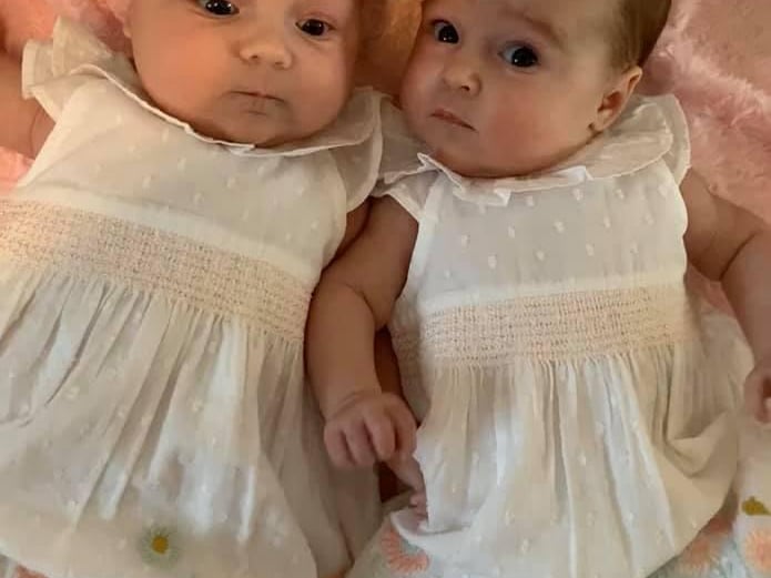Amie Louise Roberts, said: "My twin girls Delilah and Esmae. 2 months old now, born 8th December 2020."