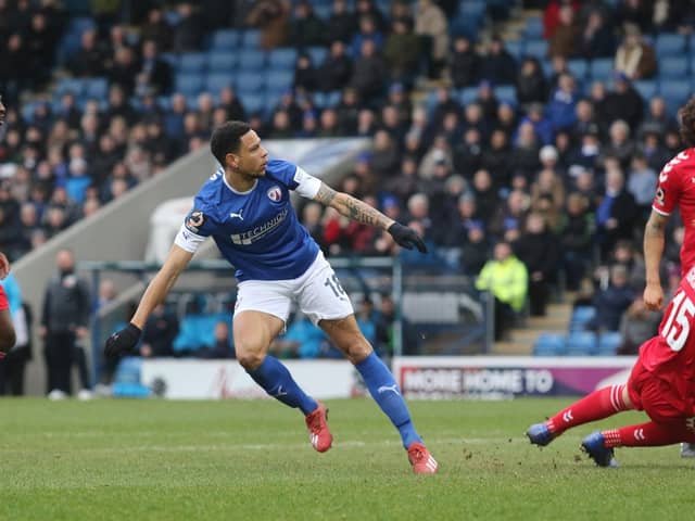 Nathan Tyson is leaving the Spireites.