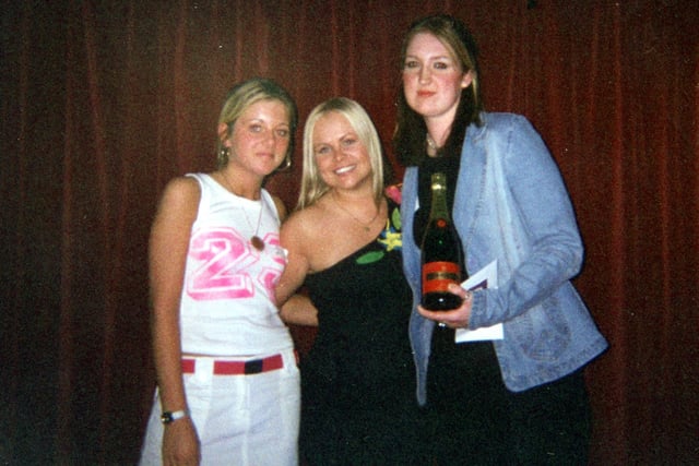 Club Idol - heat one winners at Brannigans were Debbie Jones (left), Emma O'Rourke (right) and Hayley Kay (centre).
