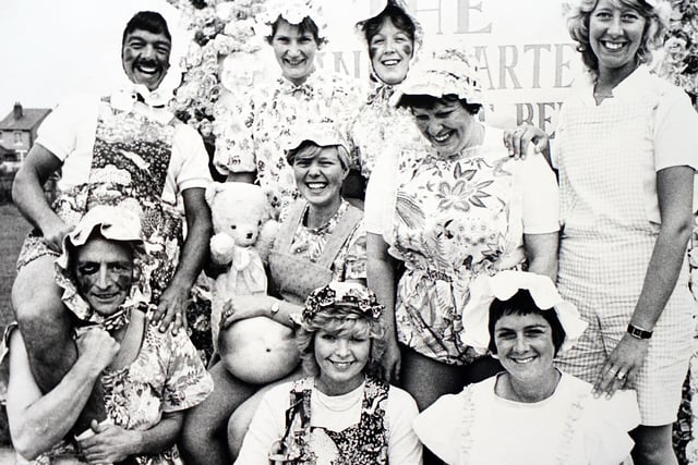 Fancy dress fun at the Riddings carnival in 1981.