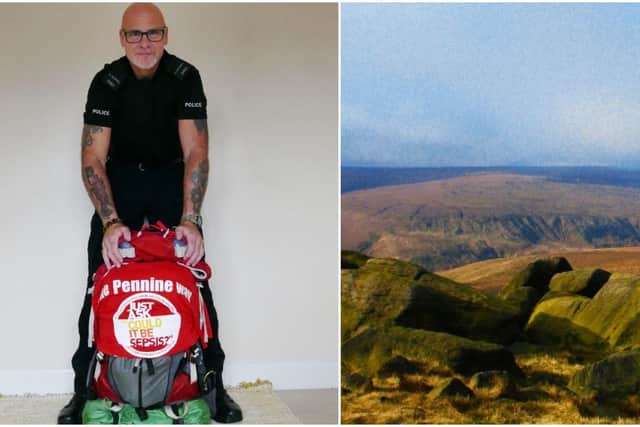 Mike Hellewell is set to take on the Pennine Way for the Sepsis Trust.