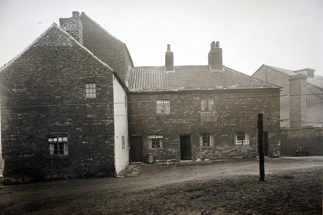 A view of Brewery Yard in Brampton during the 1950s.