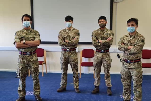 Members of the armed forces helped staff at Chesterfield Royal Hospital deal with unprecedented pressure at the peak of the Covid crisis