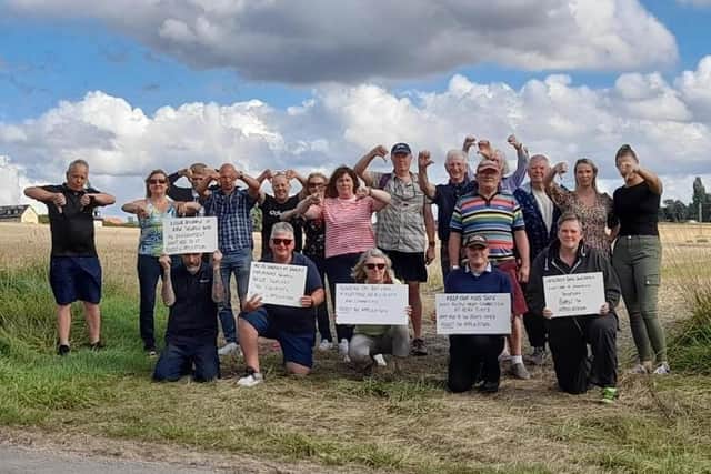 Residents have led a campaign of protests against the development