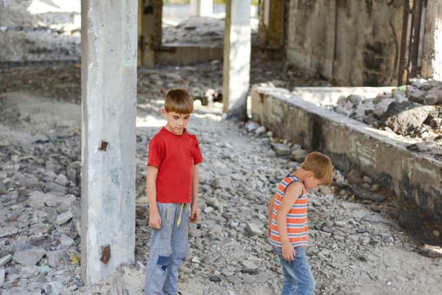 Children are being warned of the dangers of playing on building sites.