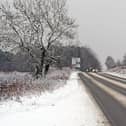 Snow is expected in parts of Derbyshire, according to the Met Office.