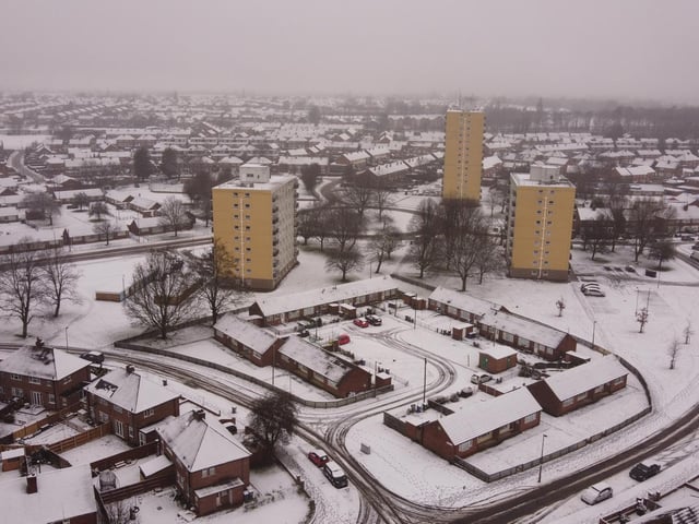 Intake in the snow. From Marian Matusiewicz.