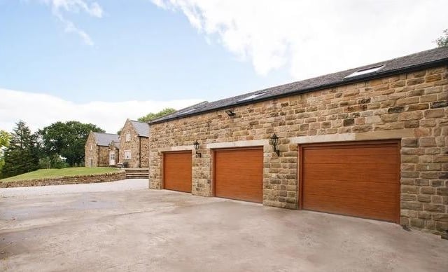A spacious detached stone-built garage has a games room/leisure suite above. This building  had planning consent (now lapsed) for conversion to a separate independent annex.