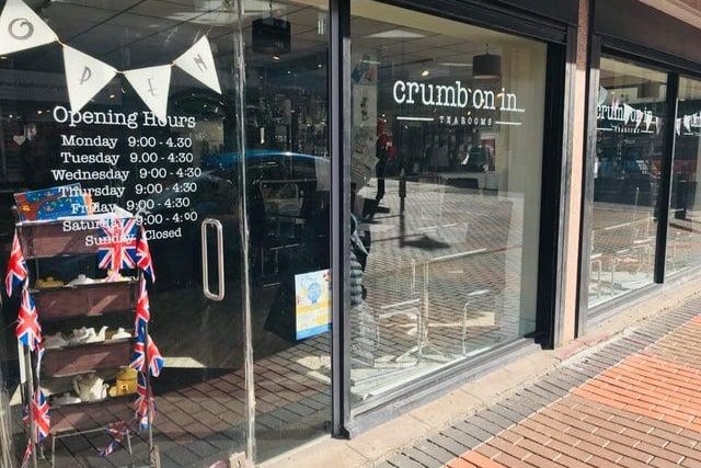 Crumb On In has offered a brilliant delivery service of cheese and meat boards during lockdown. Now you'll be able to sit in at the tearooms from July 4. There will be sanitizer on  arrival and staff will serve you at your table.
